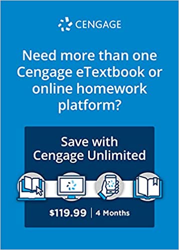 Cengage Unlimited 1 Term (4 Months)...