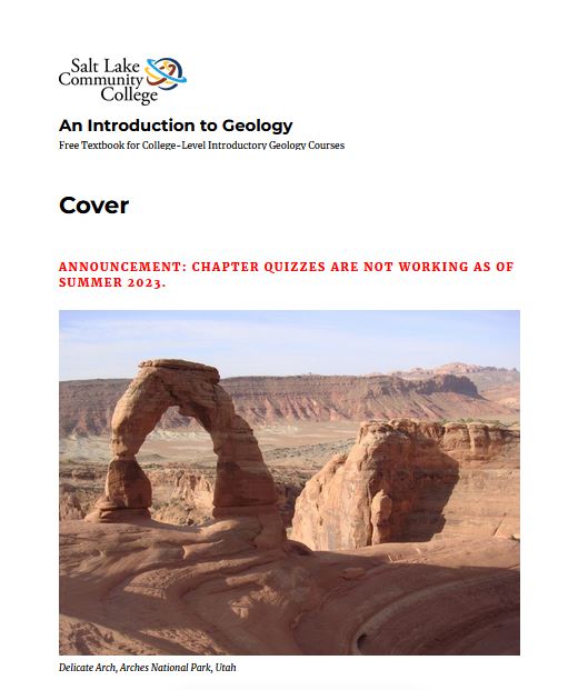 An Introduction To Geology