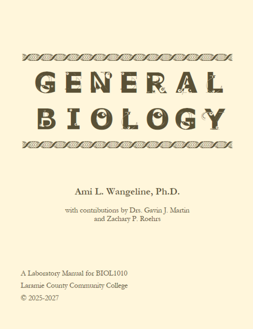 General Biology Lab Manual (Looseleaf)