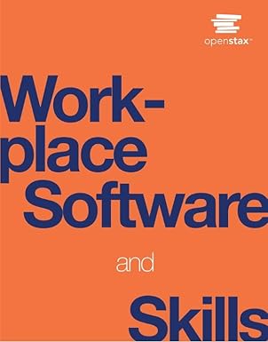 Workplace Software And Skills (Oer)
