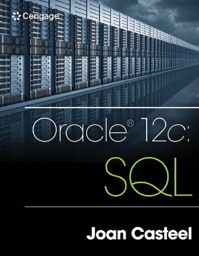 Oracle 12 C:Sql