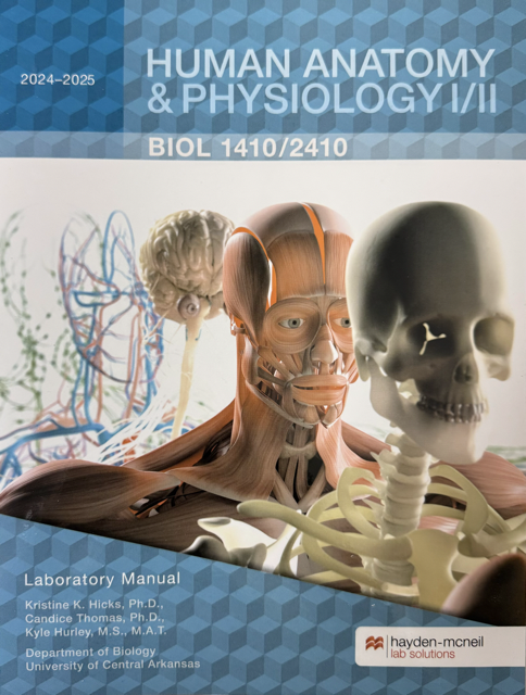 Biol 1410/2410 Human Anatomy+Physiology Lab
