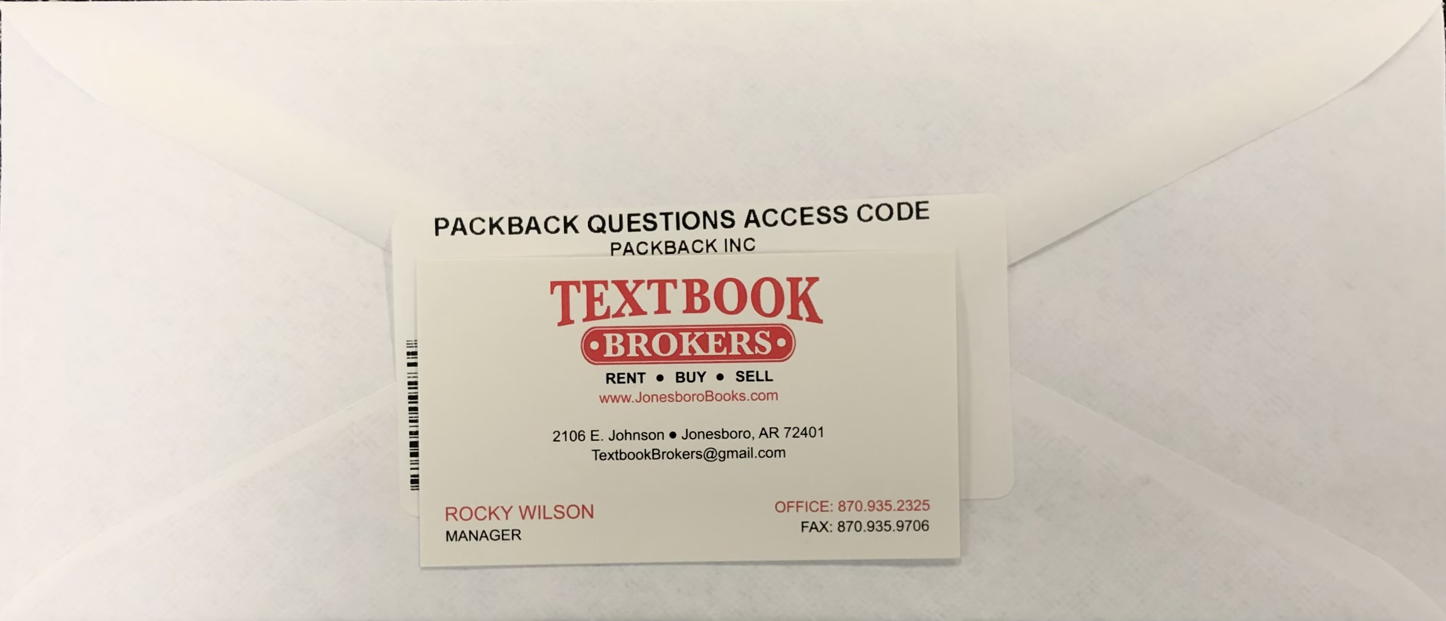 Packback Questions Access Code
