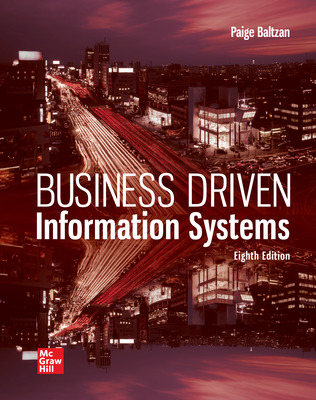 Business Driven Info.Sys.(Ll) W/Connect