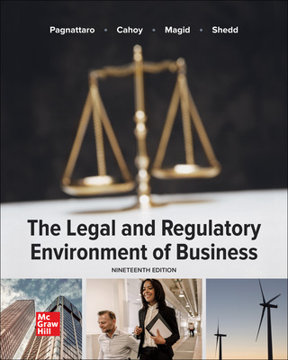 Legal +Reg. Environment Of Business Ll W/Connect