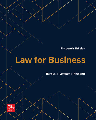Law For Business(ll) W/Connect