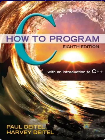 C How To Program With An Introduction To C++
