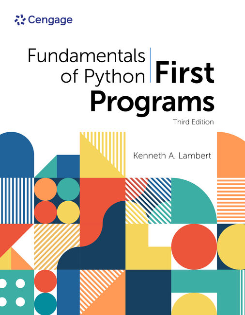 Mindtap For Lambert's Fundamentals Of Python: First Programs With 2024