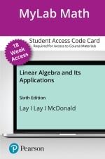 Linear Algebra+Its Appl. Mylab Access (Inclusive Access)