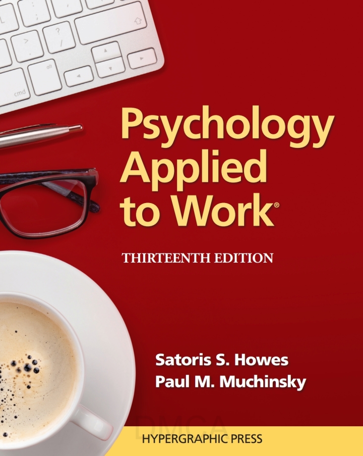 Psychology Applied To Work Ebook (Inclusive Access)