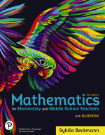 Mathematics For Elementary And Middle School Teachers With Activities Ebook (Inclusive Access)