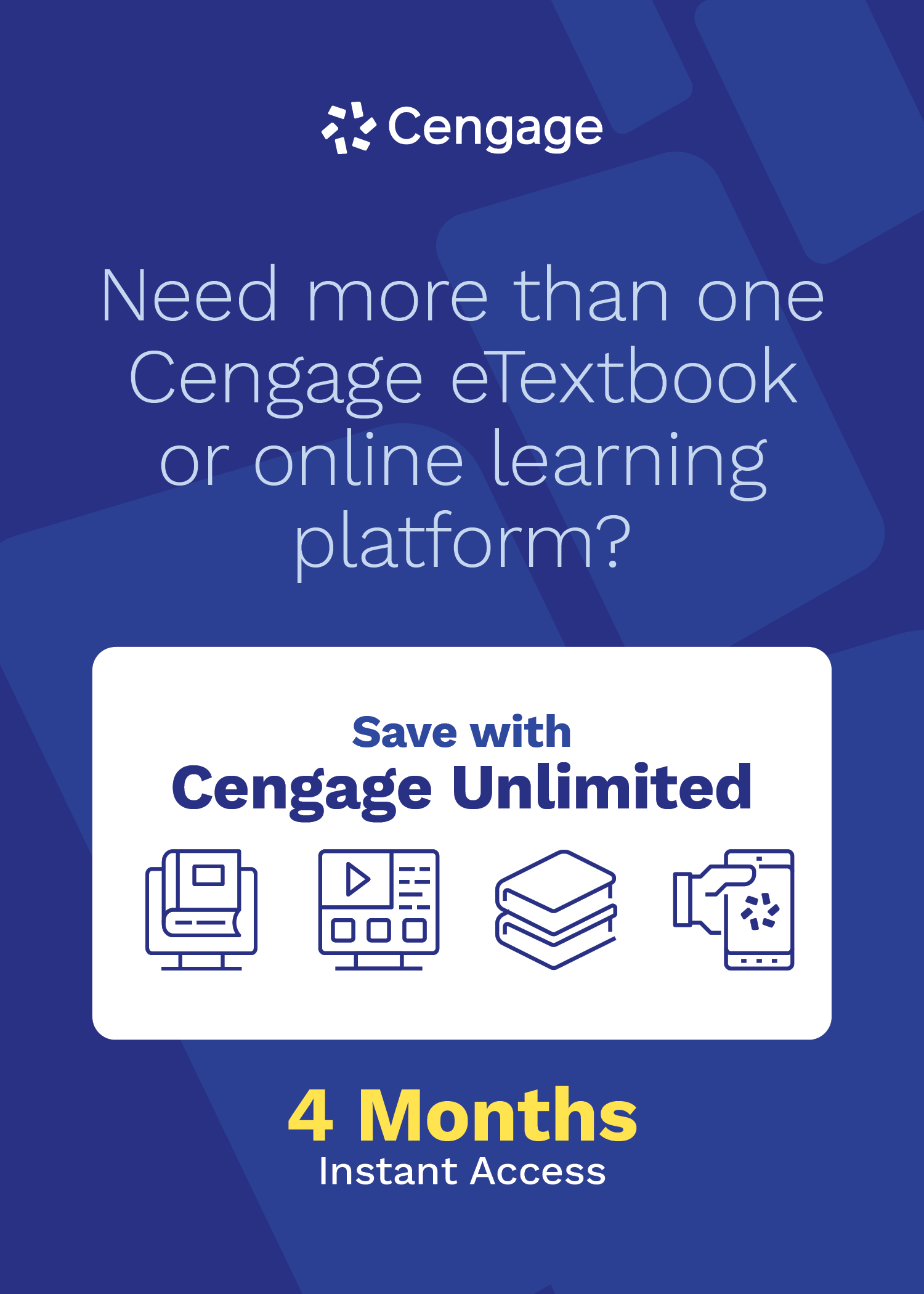 Cengage Unlimited Access (1 Semester)