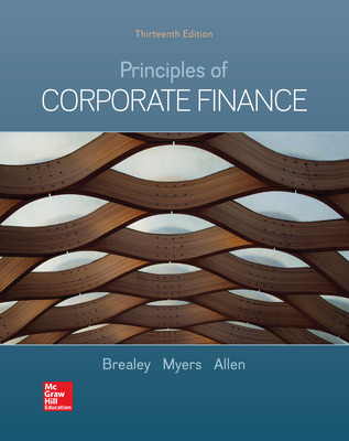 Principles Of Corporate Finance (Connect Access)(Custom)