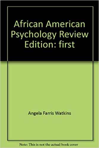African American Psychology Review