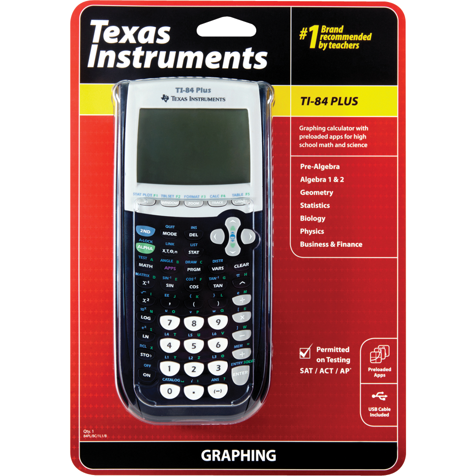 Ti 84 Plus Graphing Calculator