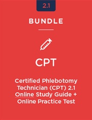Cpt Online Study Guide/Practice Test & Exam Application Bundle