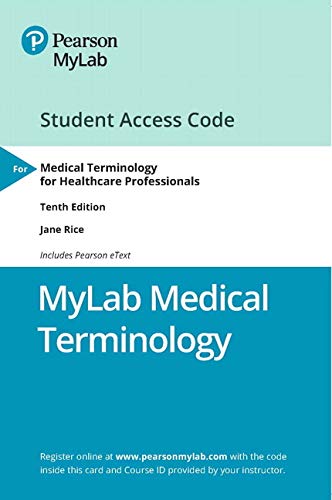 Medical Terminolgy For Healthcare Pros (New Access Card Only)