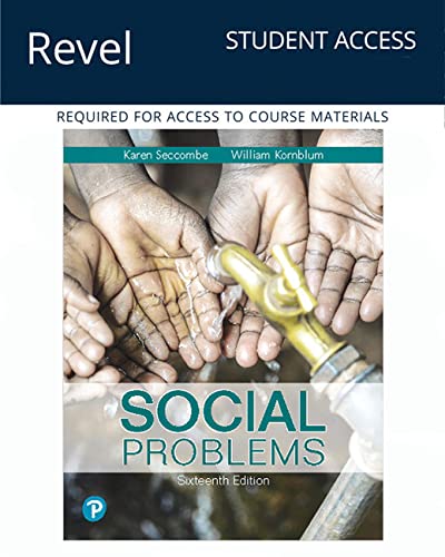 Social Problems Revel Access