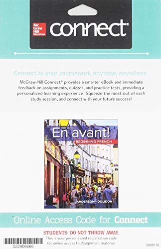 En Avant:Beginning French Connect