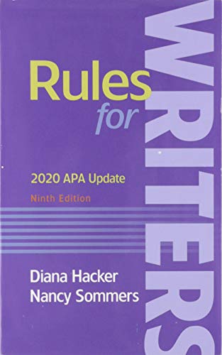 Rules For Writers,2020 Apa Updated
