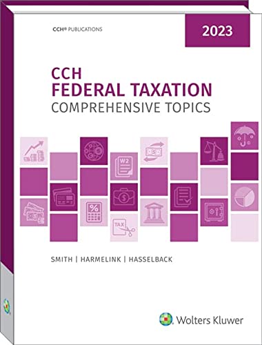 Cch Fed.Tax.:Compreh.Top.,2023