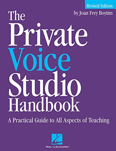 Private Voice Studio Handbook (Rev.Ed.)