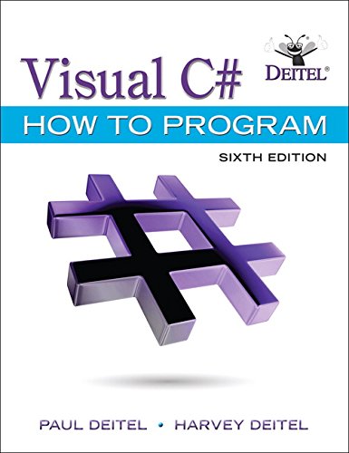 Visual C#:How To Program W/Access