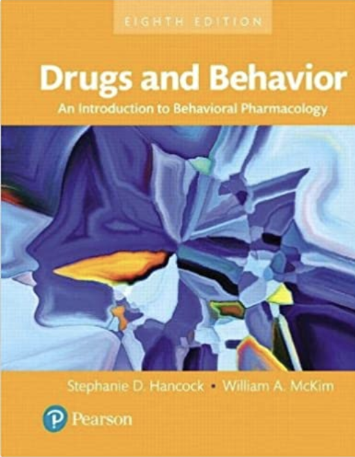 Drugs+Behavior:Intro.To Behav....(Ll)