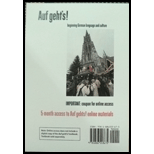 Auf Geht's! 5 Month Access Card