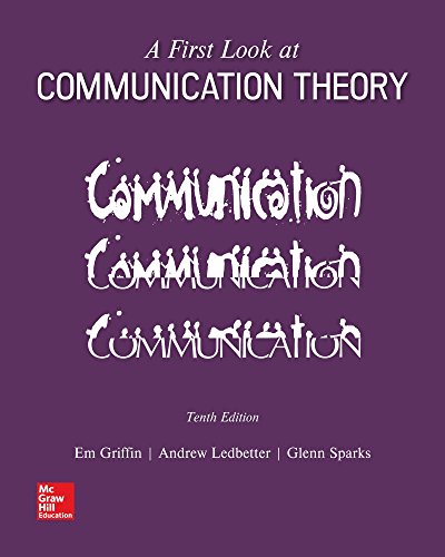 First Look At Communication Theory (Ll)