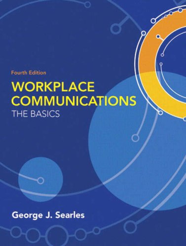 Workplace Communications:Basics