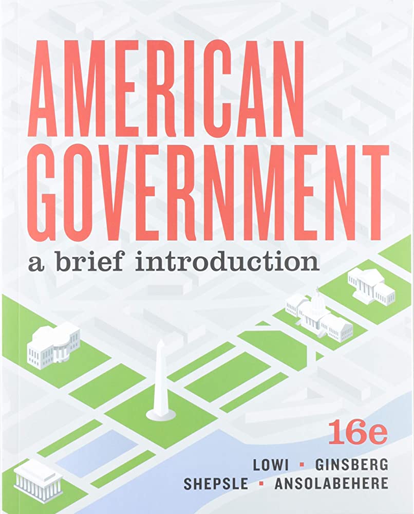 American Government Brief Ebook/Inquiz.