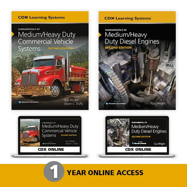 Truck Systems & Diesel Engines 2 E Bundle With 1 Year Cdx Online Access