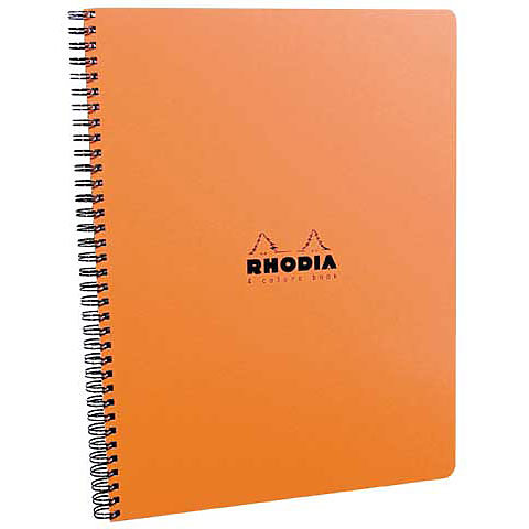 4 Color Book, Orange, 9" X 11 3/4"/Sheet 75 Lb