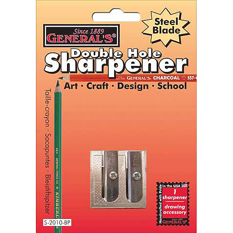 General's Double Hole Stainless Steel Sharpener