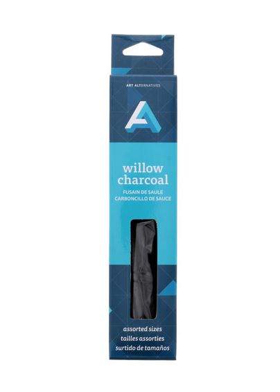 Art Alternatives Vine & Willow Charcoal, Willow Charcoal Asst. Sizes