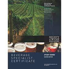 Beverage Specialist Certificate Study Guide