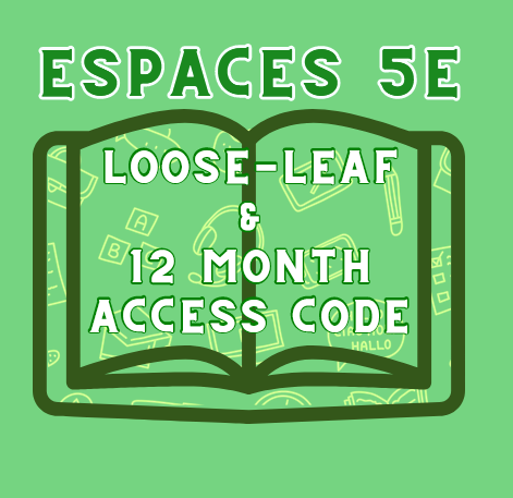Espaces 5 E Se(ll Book) + Ssplus + Wsam (12 M)