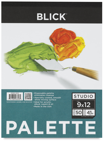Blick Palette Paper Pad 9in X 12in, 50 Sheets