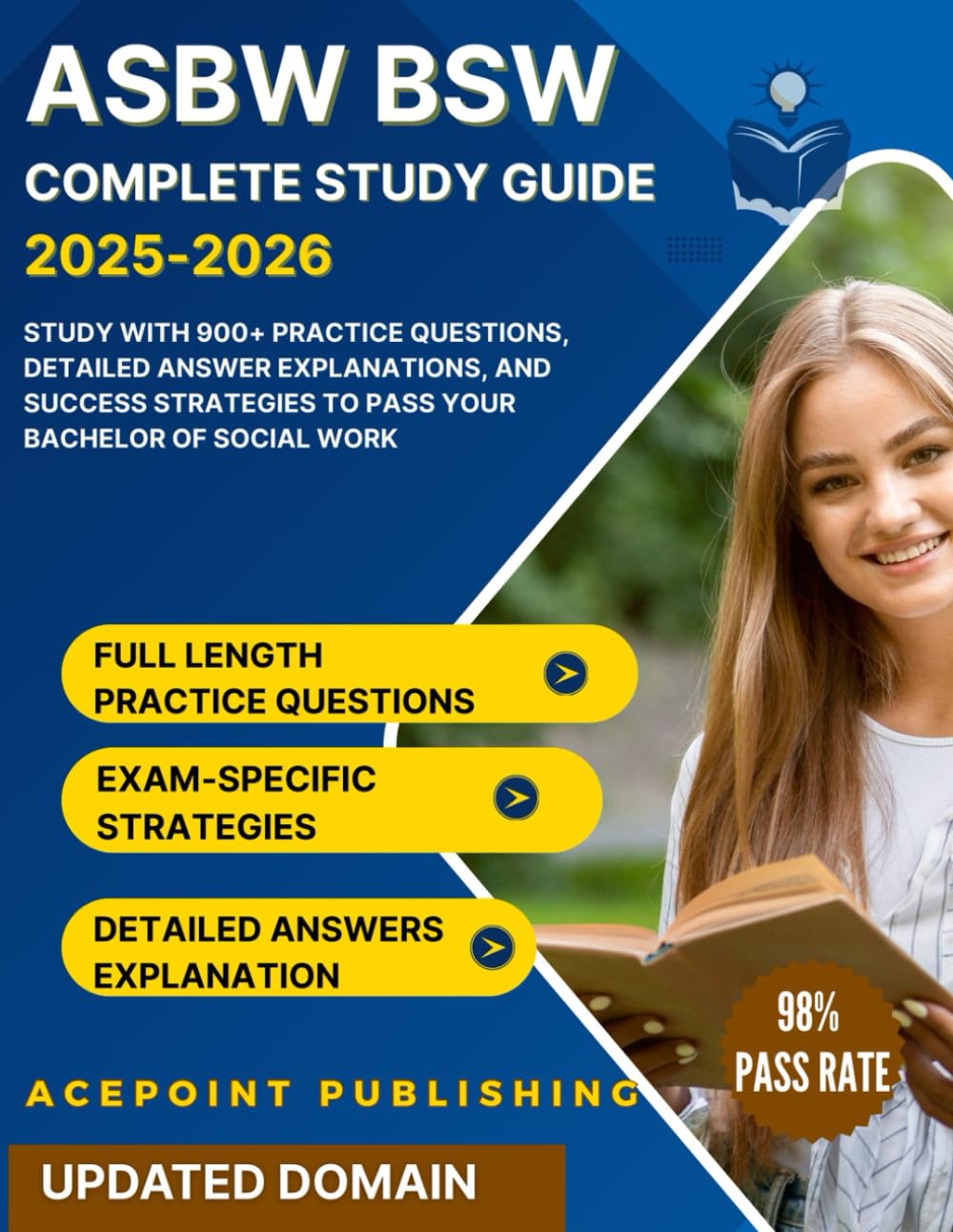 Aswb Bsw Complete Study Guide 2025 2026: Study With 900+