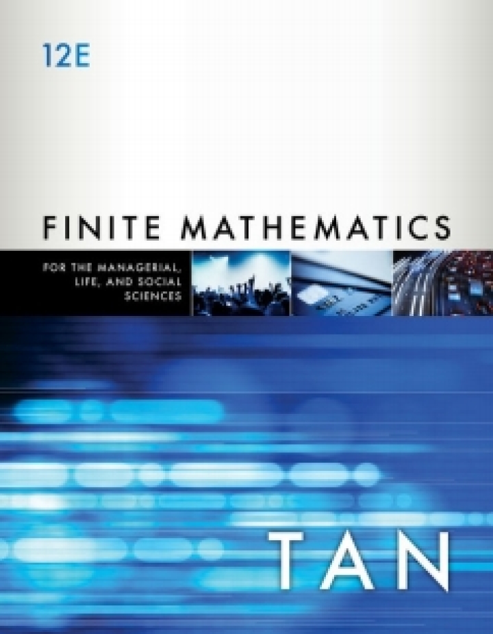 Finite Mathematics F/Mgrl., Webassign