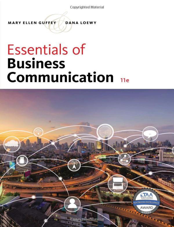 Essentials Of Business Comm. (Pb)