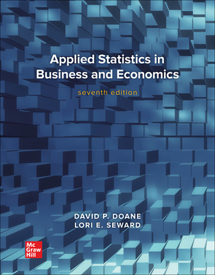 Applied Statistics In Business And Economics (Loose Leaf + Connect) (7 Ed.)