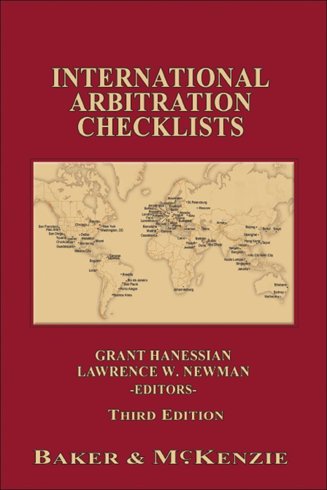 International Arbitration Checklists