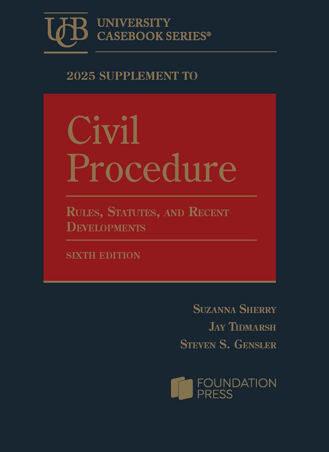 Civil Procedures 2025 Supplement