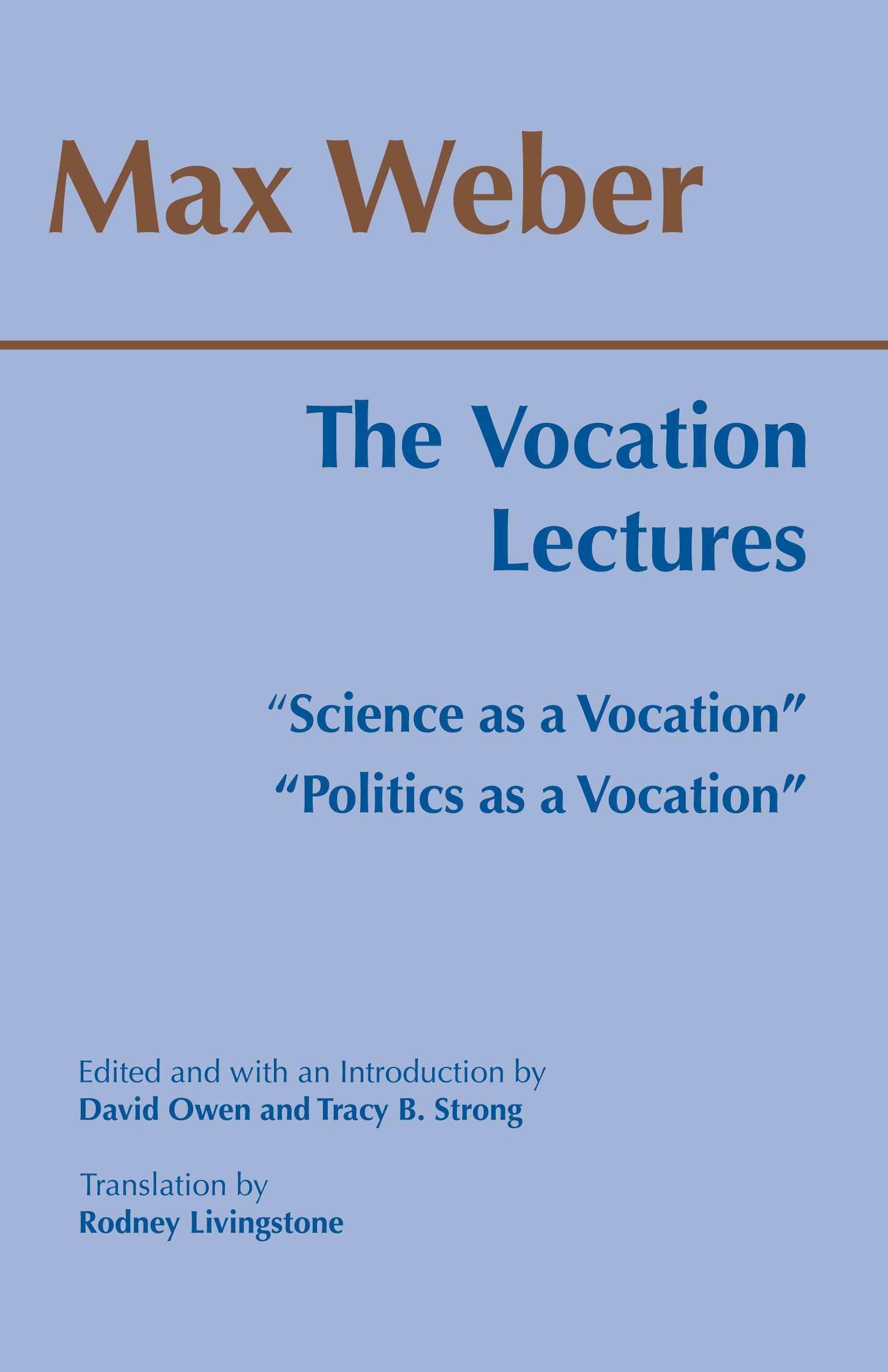 Vocation Lectures