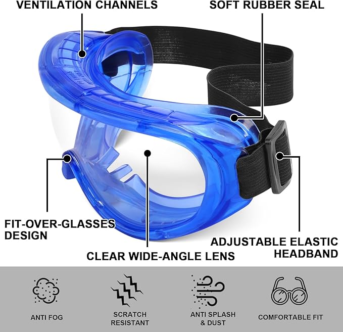 Safety Goggles Chemical Splash And Impact