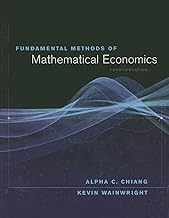 Fund.Methods Of Math.Economics (Cloth)