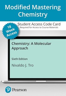 Mastering Chemistry With Pearson Etext (Up To 18 Weeks) Access Code For Chemistry: Structure And Properties