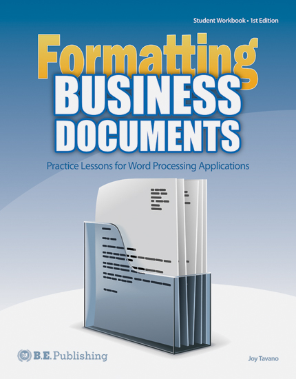 Formatting Business Documents Workbook